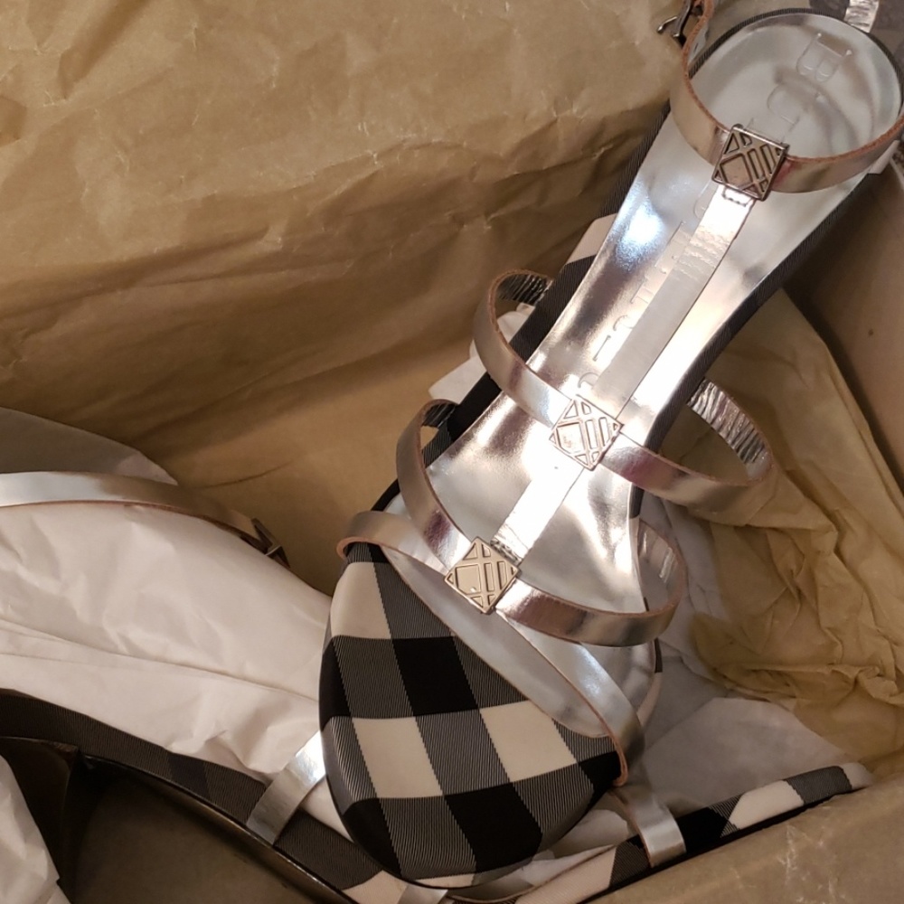 Burberry Strappy Heels